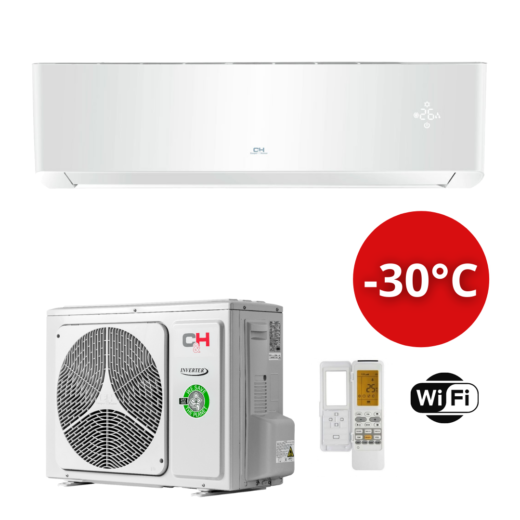 Oro kondicionierius/šilumos siurblys Cooper&Hunter SUPREME WHITE CH-S12FTXAM2S-WP (-30°C)