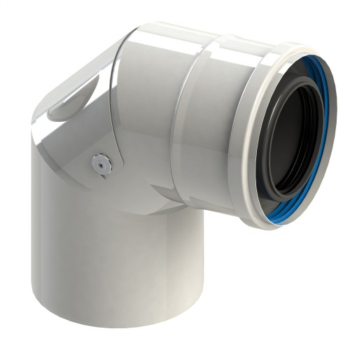 Jeremias TWIN-PL19 80/125mm 90° su revizija