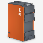 Kieto kuro katilas EKON 16kW, apatinio degimo