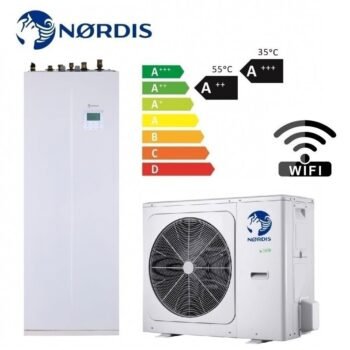 Nordis šilumos siurblys OPTIMUS PRO Split All-in-One 8,30 kW