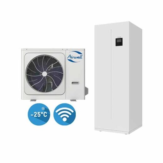 Airwell Šilumos Siurblys Oras-Vanduo WELLEA WT Split 240L Trifazis ODMA-160T-09M22-25 / AW-YHPSA16-H93