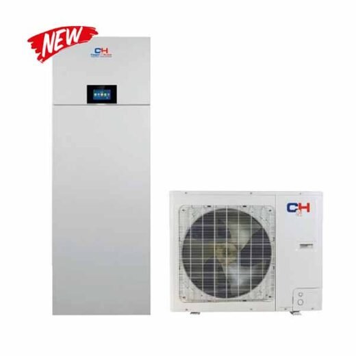 Cooper&Hunter šilumos siurblys oras-vanduo C&H split CH-HP8.0SIRK3(O)/CH-HP8.0WTSIRK3(I) su integruota vandens talpa (-25°C)